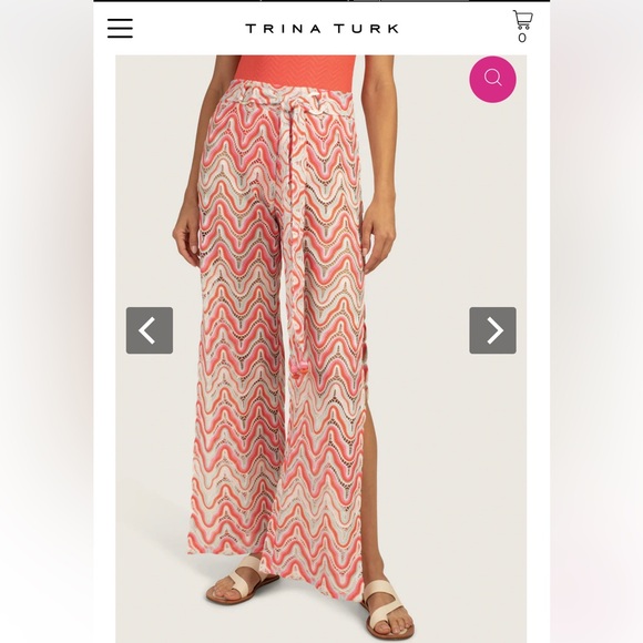 Trina Turk Crochet Swim Cover Up - New 🌴🌴🌴 - Picture 2 of 12